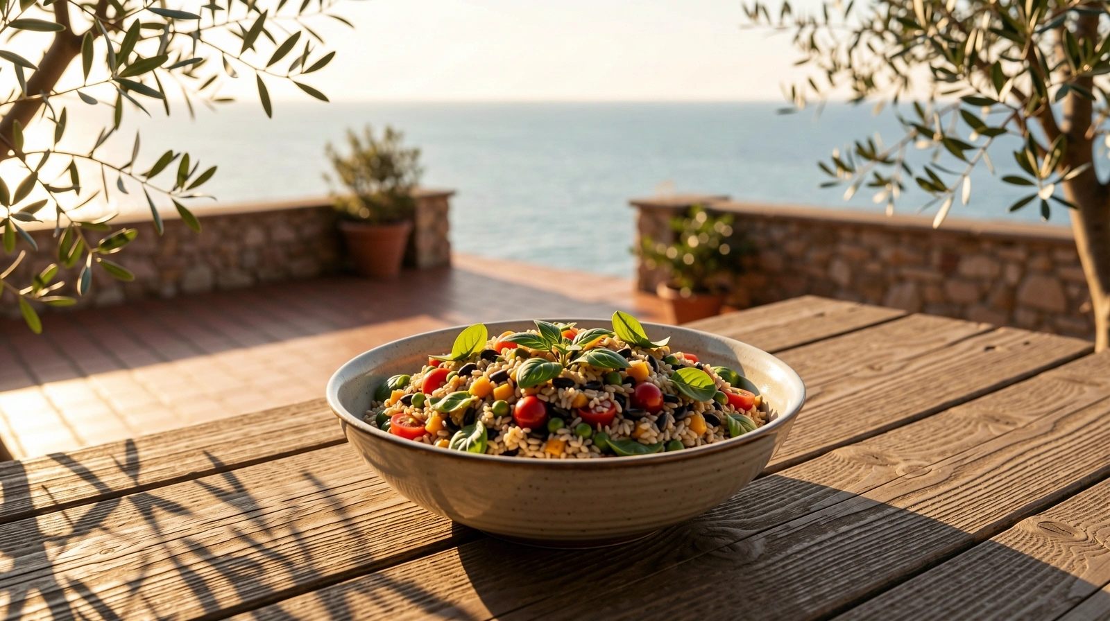 Atmosfera mediterranea di benessere